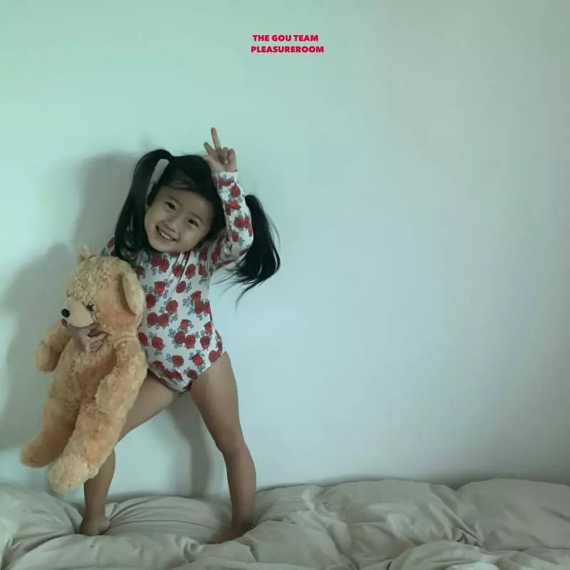 go;u - Korean Children Fashion - #magicofchildhood - Flower Swimwear - 6
