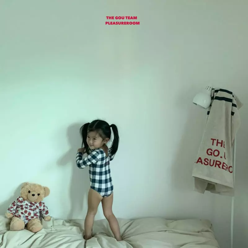 go;u - Korean Children Fashion - #prettylittlegirls - Flower Swimwear - 8