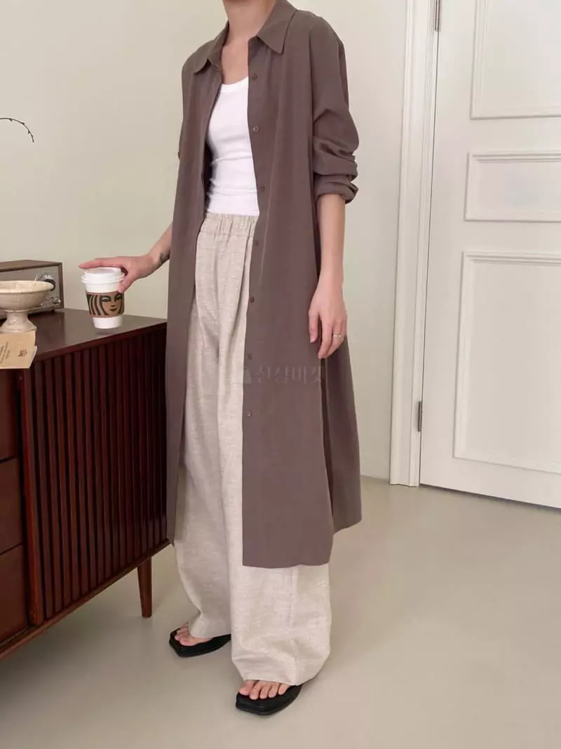 3.Another - Korean Women Fashion - #momslook - Tencel Long One-piece