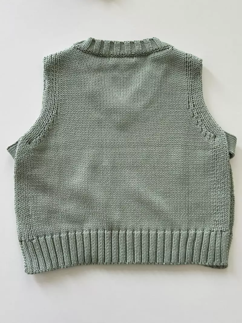 3.Another - Korean Women Fashion - #momslook - V Vest - 9