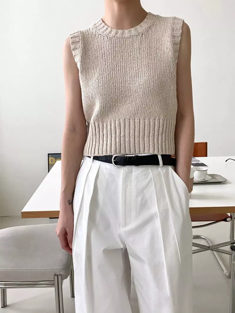 3.Another - Korean Women Fashion - #momslook - Bookle Vest - 7