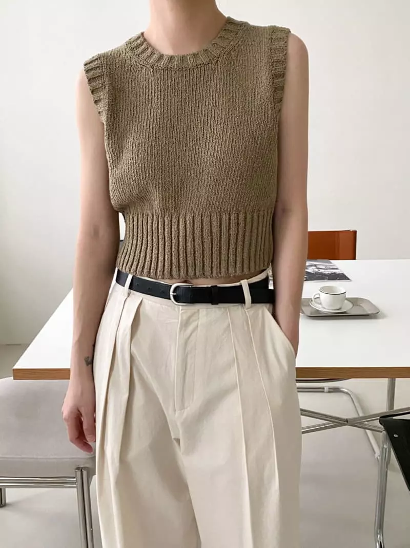 3.Another - Korean Women Fashion - #momslook - Bookle Vest - 9