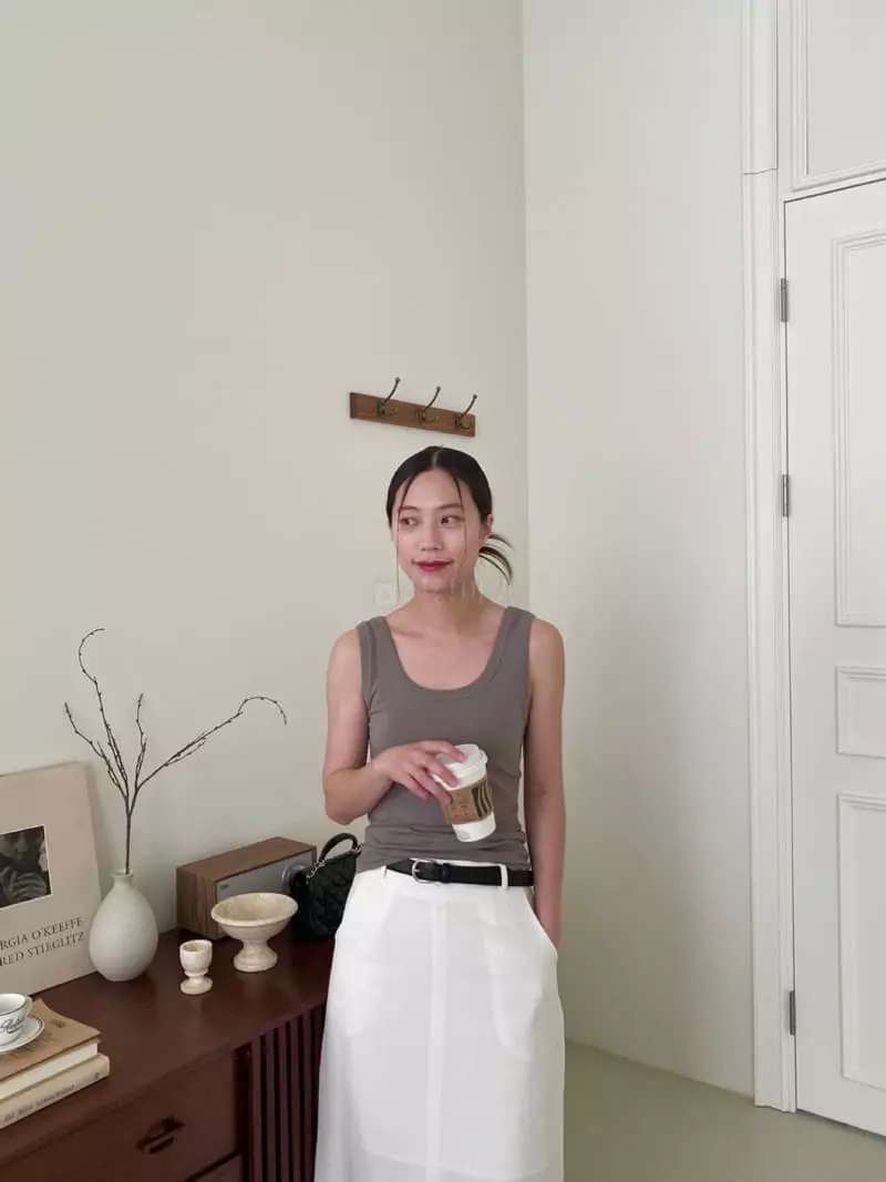 3.Another - Korean Women Fashion - #momslook - Casual Sleeveless - 12
