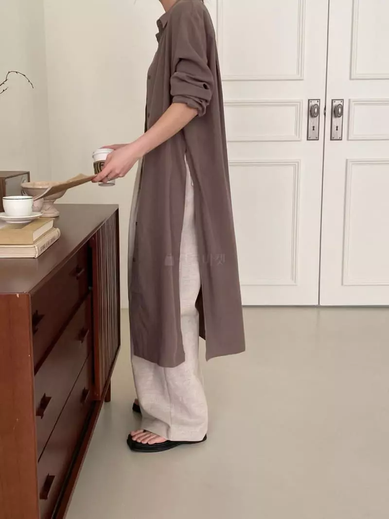 3.Another - Korean Women Fashion - #restrostyle - Tencel Long One-piece - 6