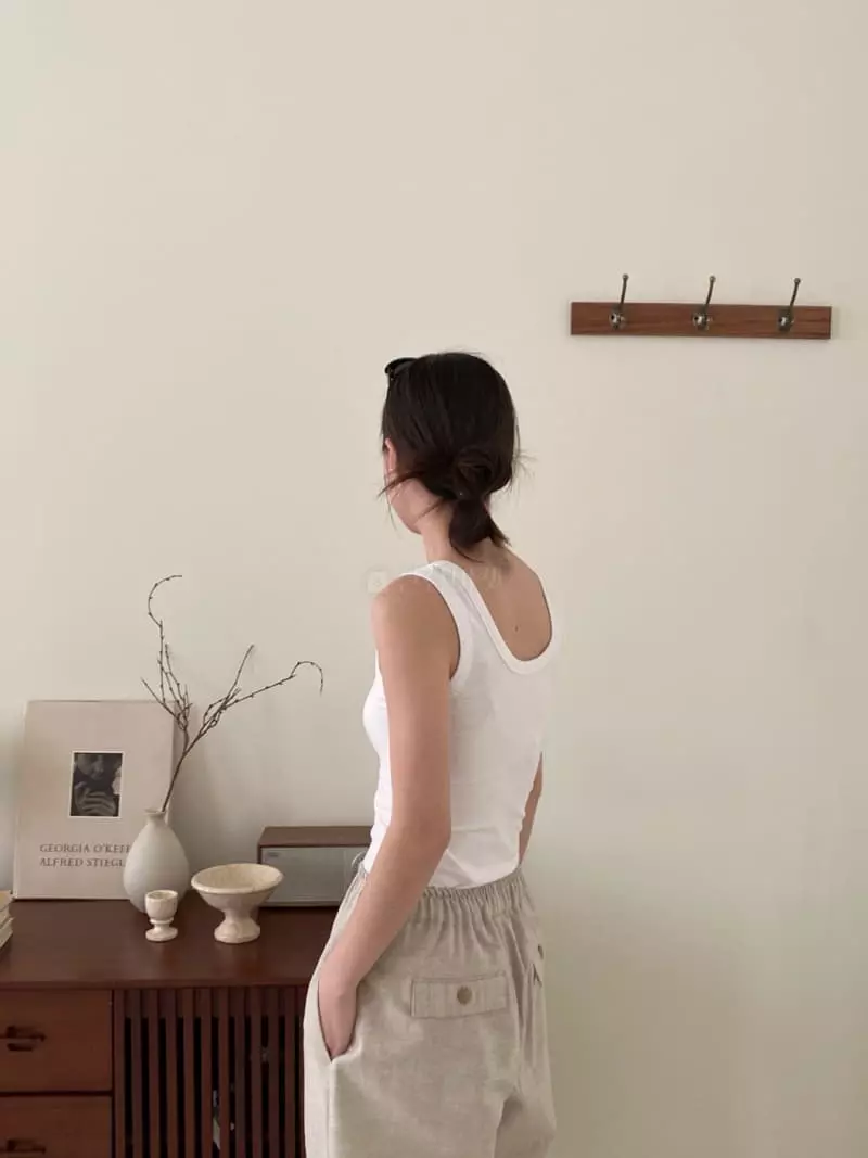 3.Another - Korean Women Fashion - #romanticstyle - Casual Sleeveless - 2