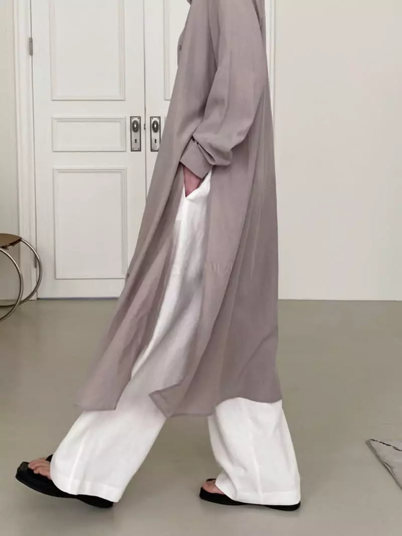 3.Another - Korean Women Fashion - #thelittlethings - Tencel Long One-piece - 10
