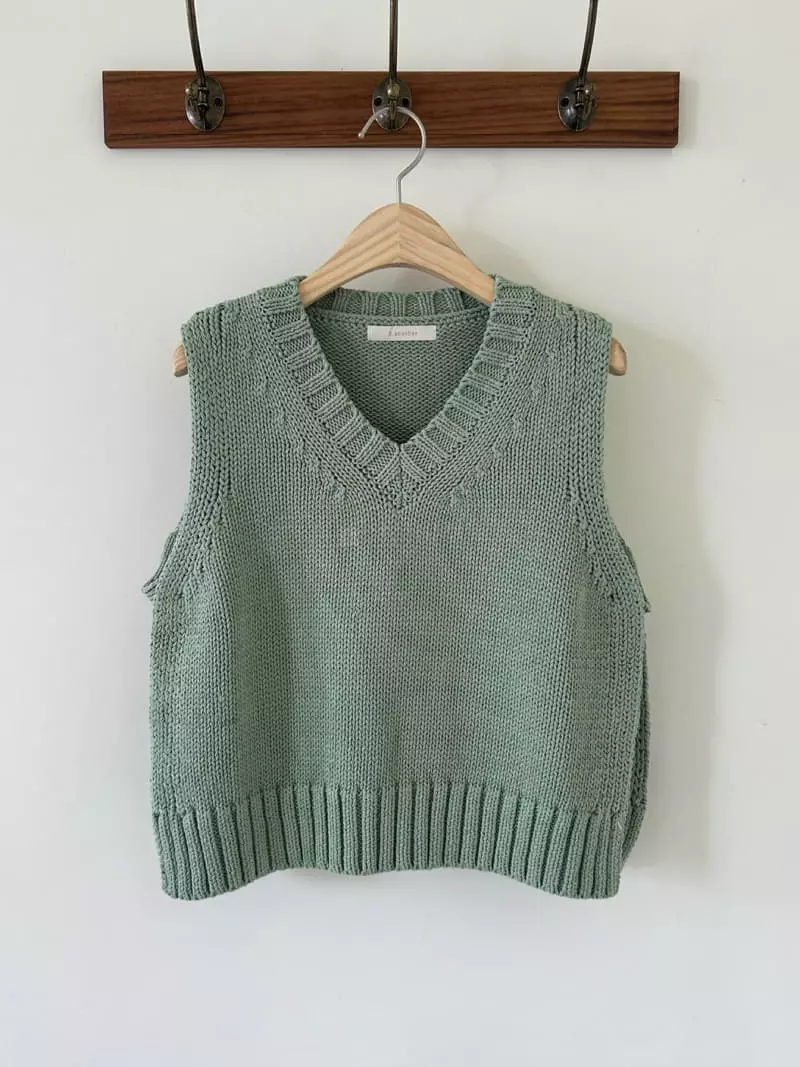 3.Another - Korean Women Fashion - #thelittlethings - V Vest - 8