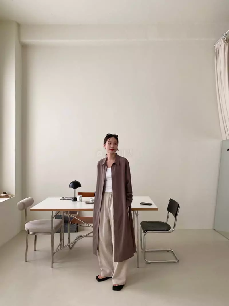 3.Another - Korean Women Fashion - #vintageinspired - Tencel Long One-piece - 3