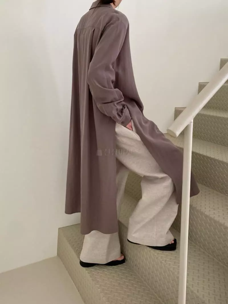 3.Another - Korean Women Fashion - #vintageinspired - Tencel Long One-piece - 4