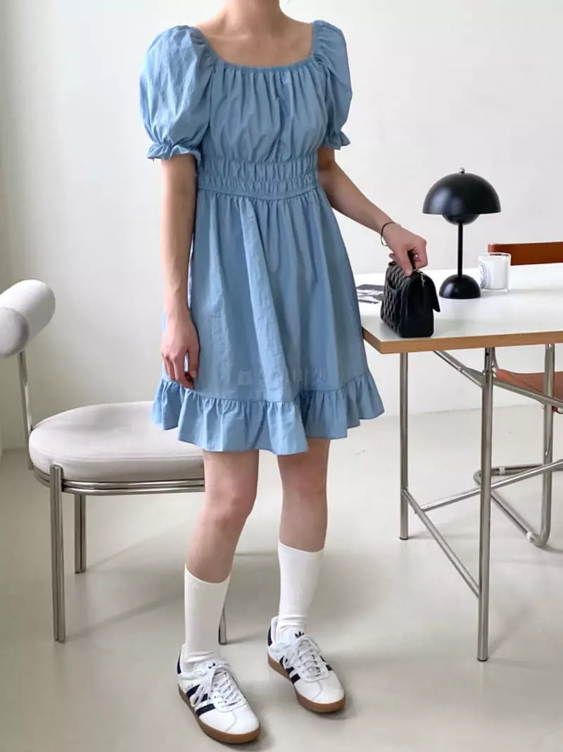 3.Another - Korean Women Fashion - #womensfashion - Cancan Mini One-piece - 12