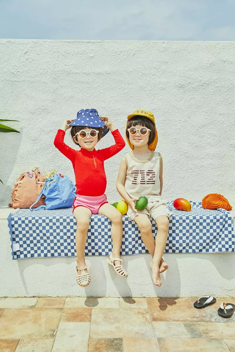 A-Market - Korean Children Fashion - #designkidswear - 712 Mesh Top Bottom Set - 6