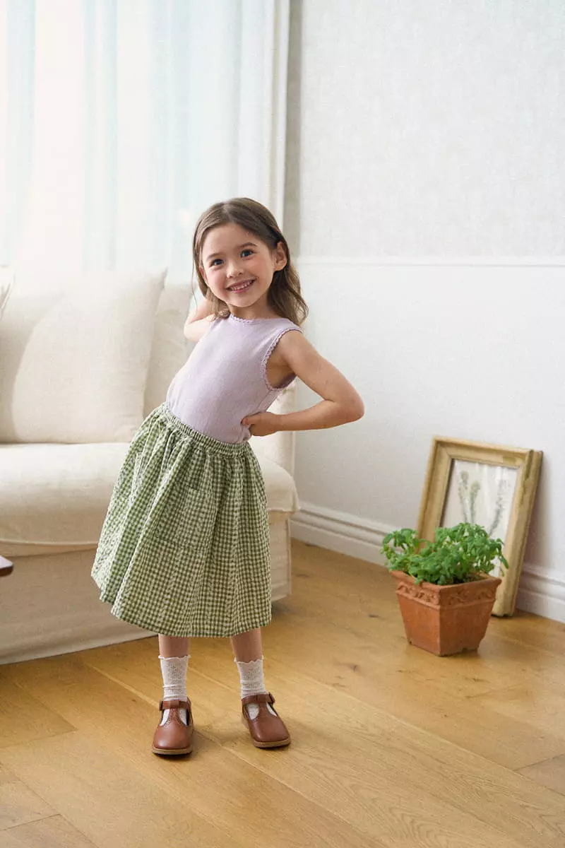 A-Market - Korean Children Fashion - #designkidswear - Lace Sleeveless - 4