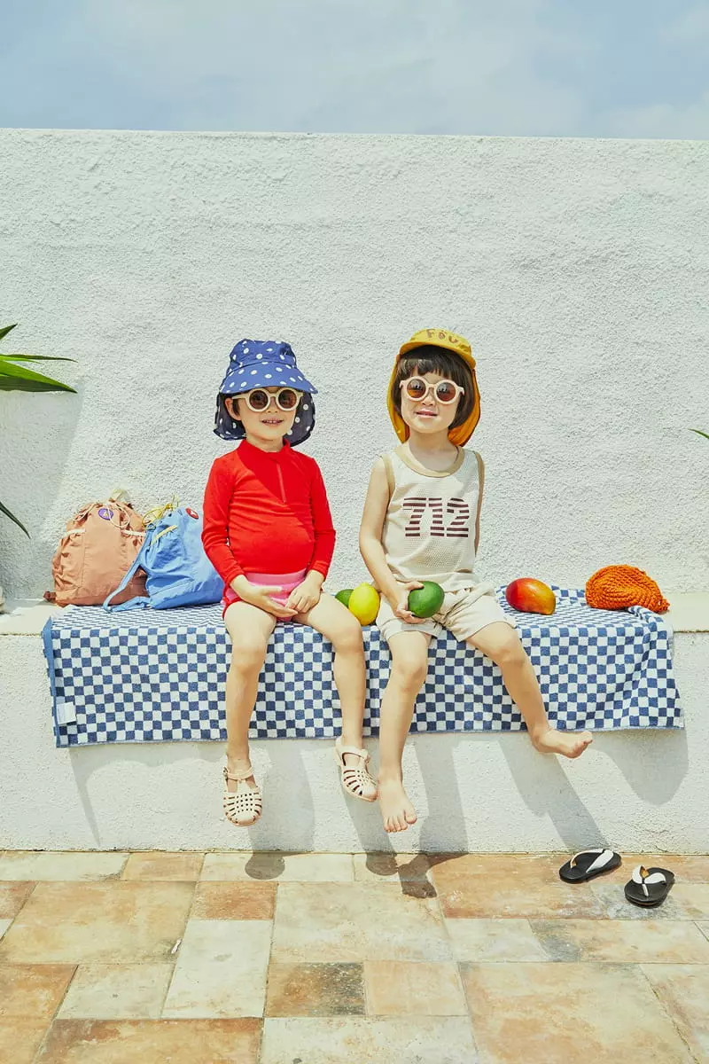 A-Market - Korean Children Fashion - #discoveringself - 712 Mesh Top Bottom Set - 7