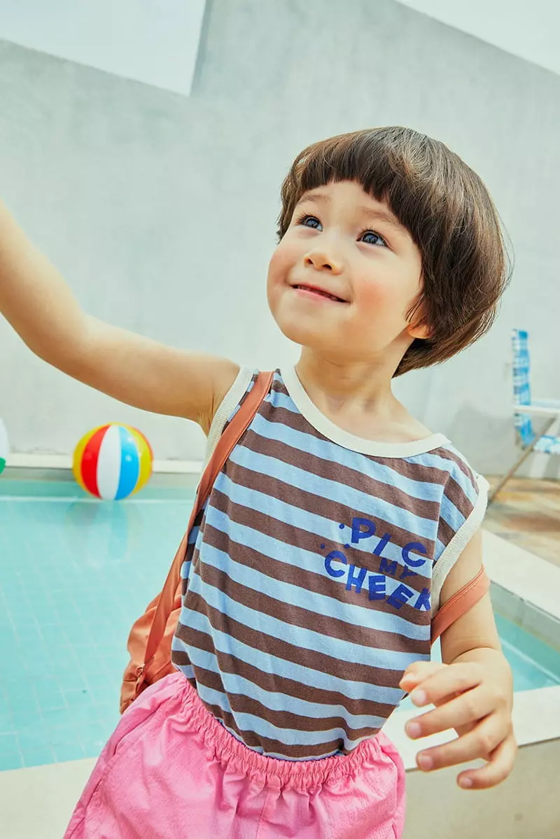A-Market - Korean Children Fashion - #discoveringself - Big My Sleeveless - 5