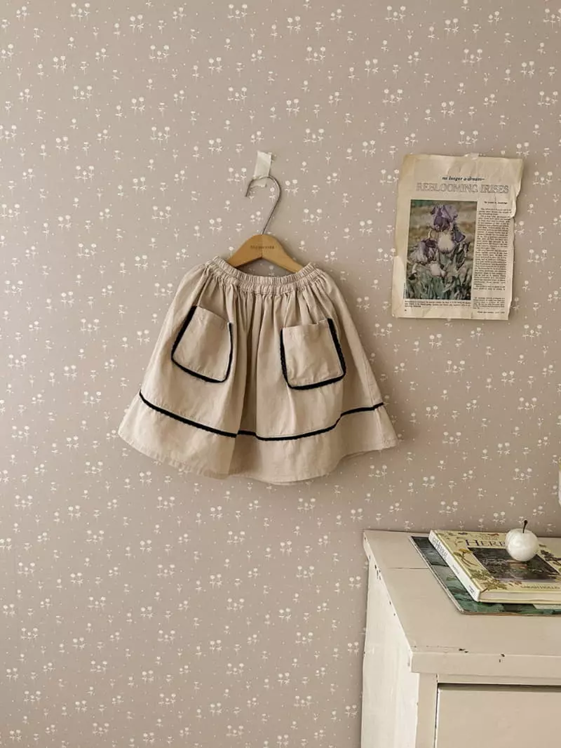 A-Market - Korean Children Fashion - #kidsshorts - Pocket Skirt
