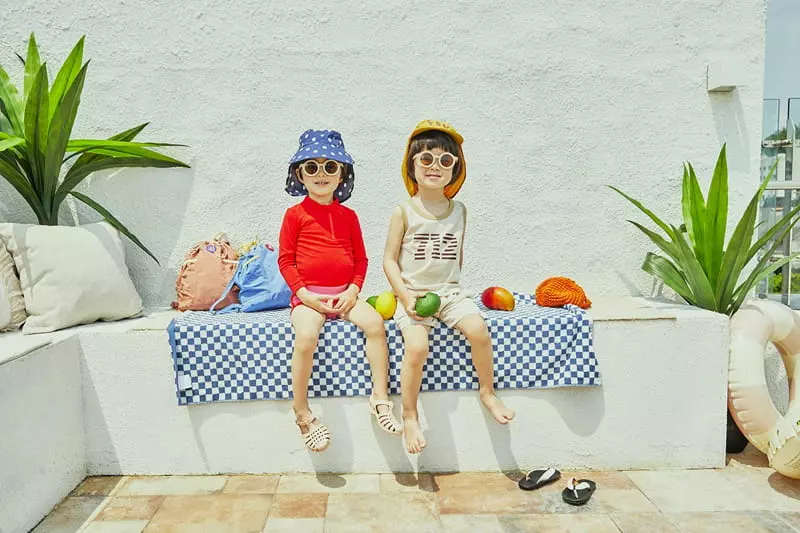 A-Market - Korean Children Fashion - #kidsshorts - Dot Flip Cap - 12
