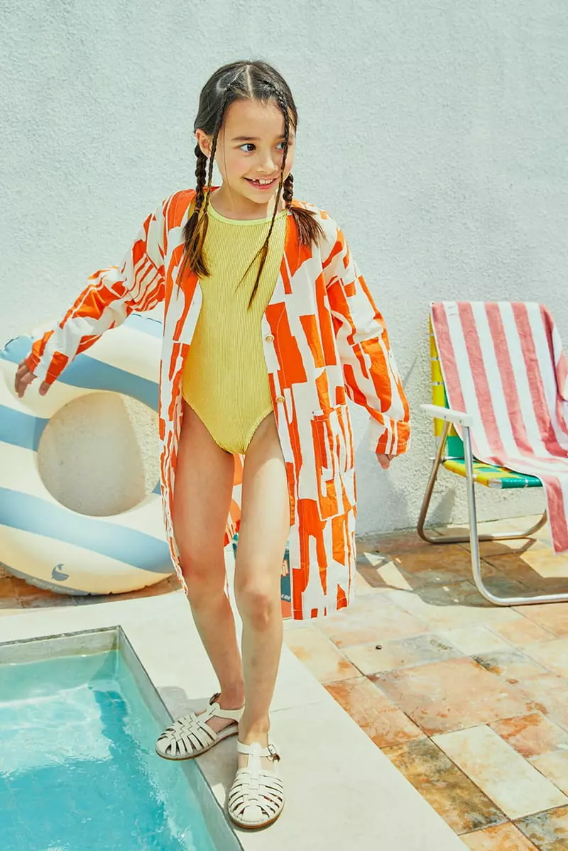 A-Market - Korean Children Fashion - #kidsshorts - Beach Cape - 3