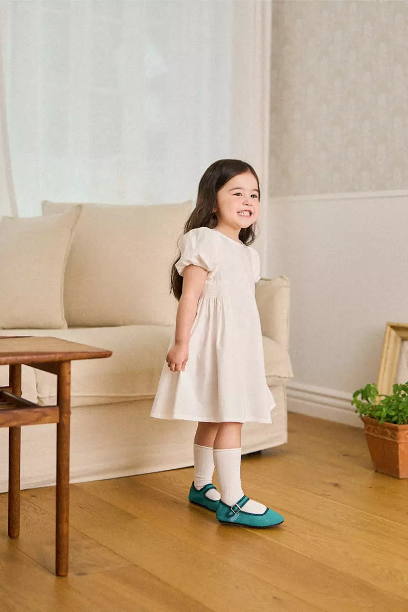 A-Market - Korean Children Fashion - #kidsshorts - Volume Solid One-piece - 4