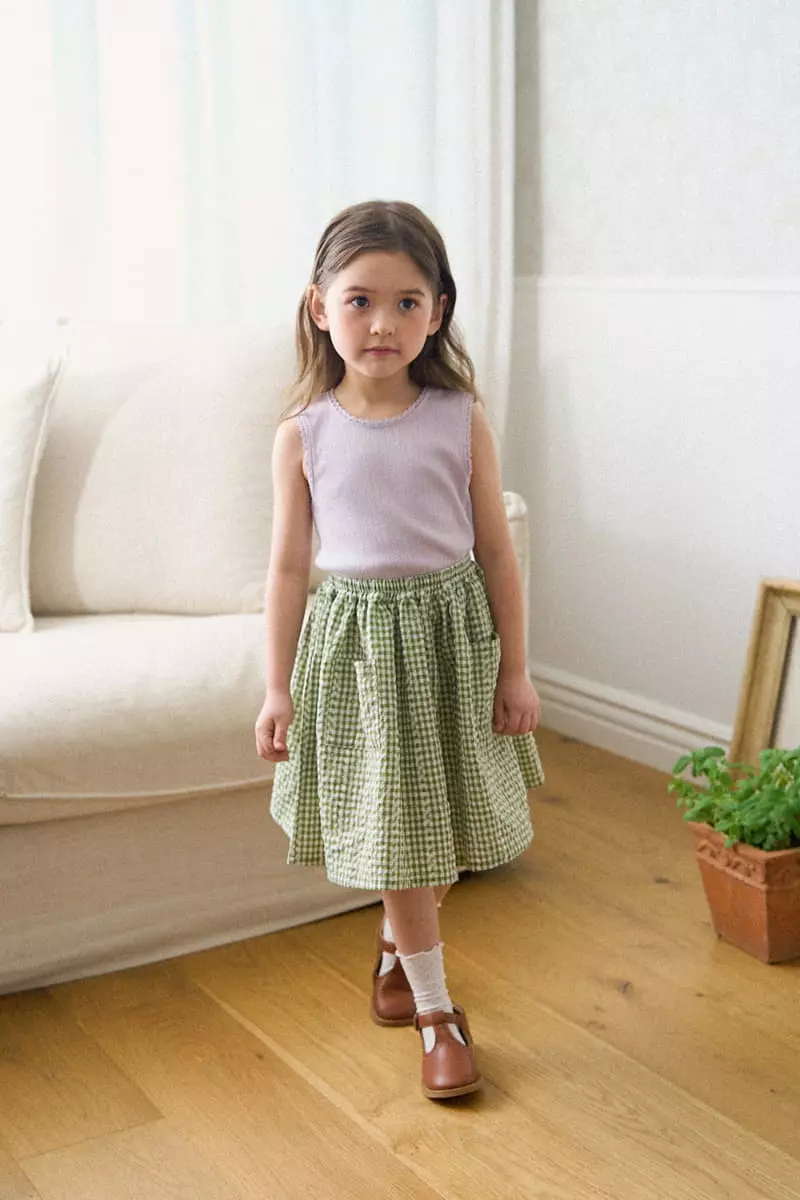 A-Market - Korean Children Fashion - #kidsstore - Lace Sleeveless - 7