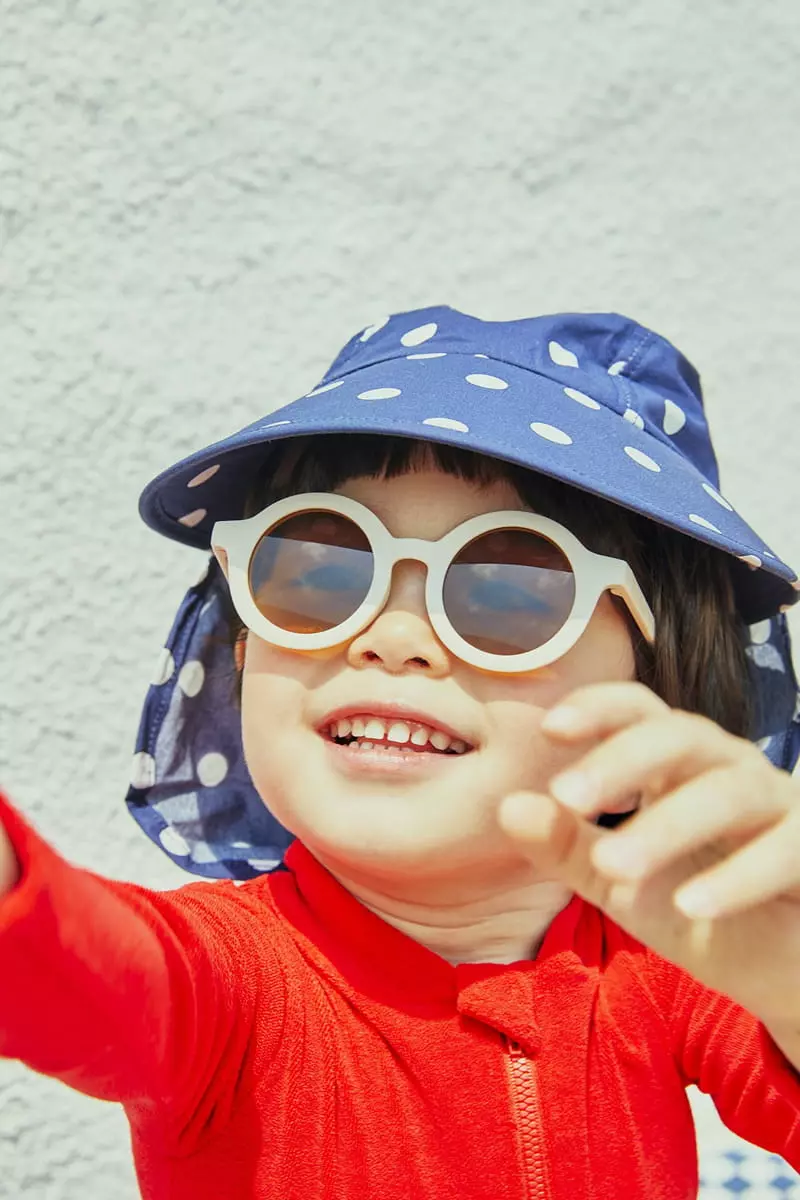 A-Market - Korean Children Fashion - #magicofchildhood - Dot Flip Cap