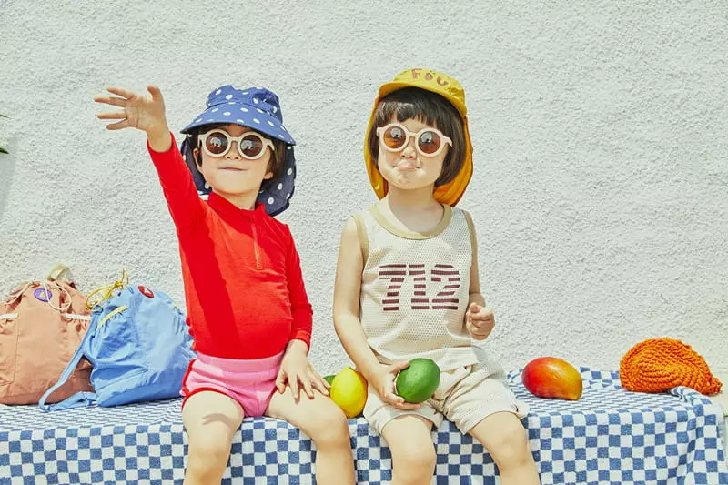 A-Market - Korean Children Fashion - #prettylittlegirls - Pow Flip Cap - 2