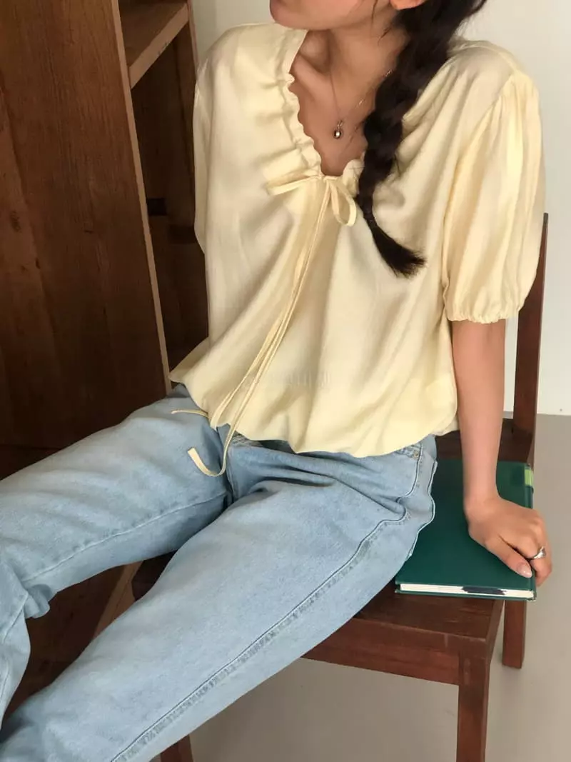 A Want - Korean Women Fashion - #momslook - Eve Blouse - 8