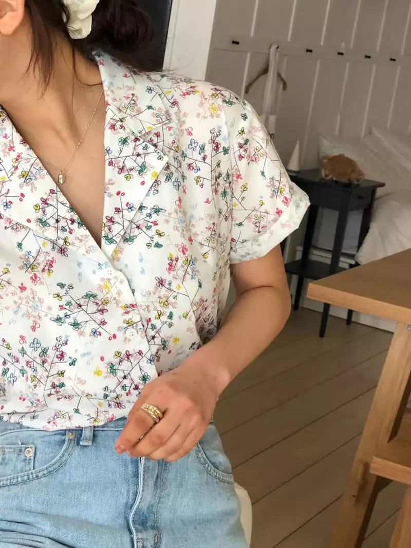 A Want - Korean Women Fashion - #momslook - Mori Blouse