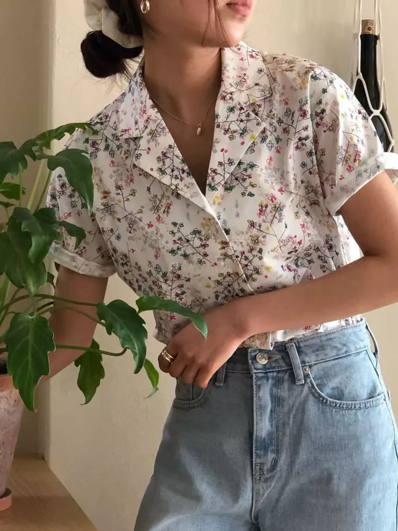 A Want - Korean Women Fashion - #momslook - Mori Blouse - 2