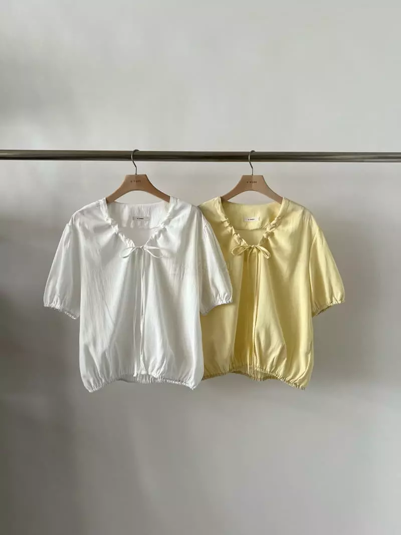 A Want - Korean Women Fashion - #vintageinspired - Eve Blouse - 11