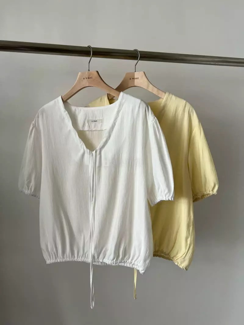 A Want - Korean Women Fashion - #vintagekidsstyle - Eve Blouse - 12