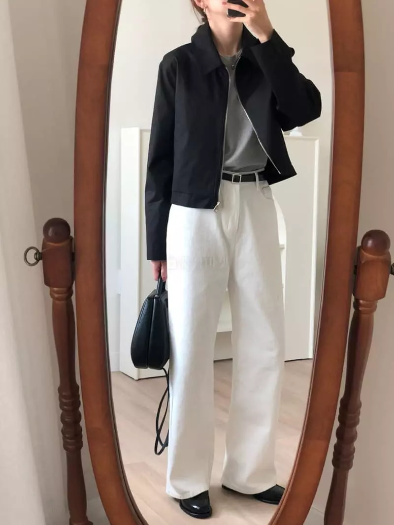 A Want - Korean Women Fashion - #vintageinspired - Grow Jeans - 4