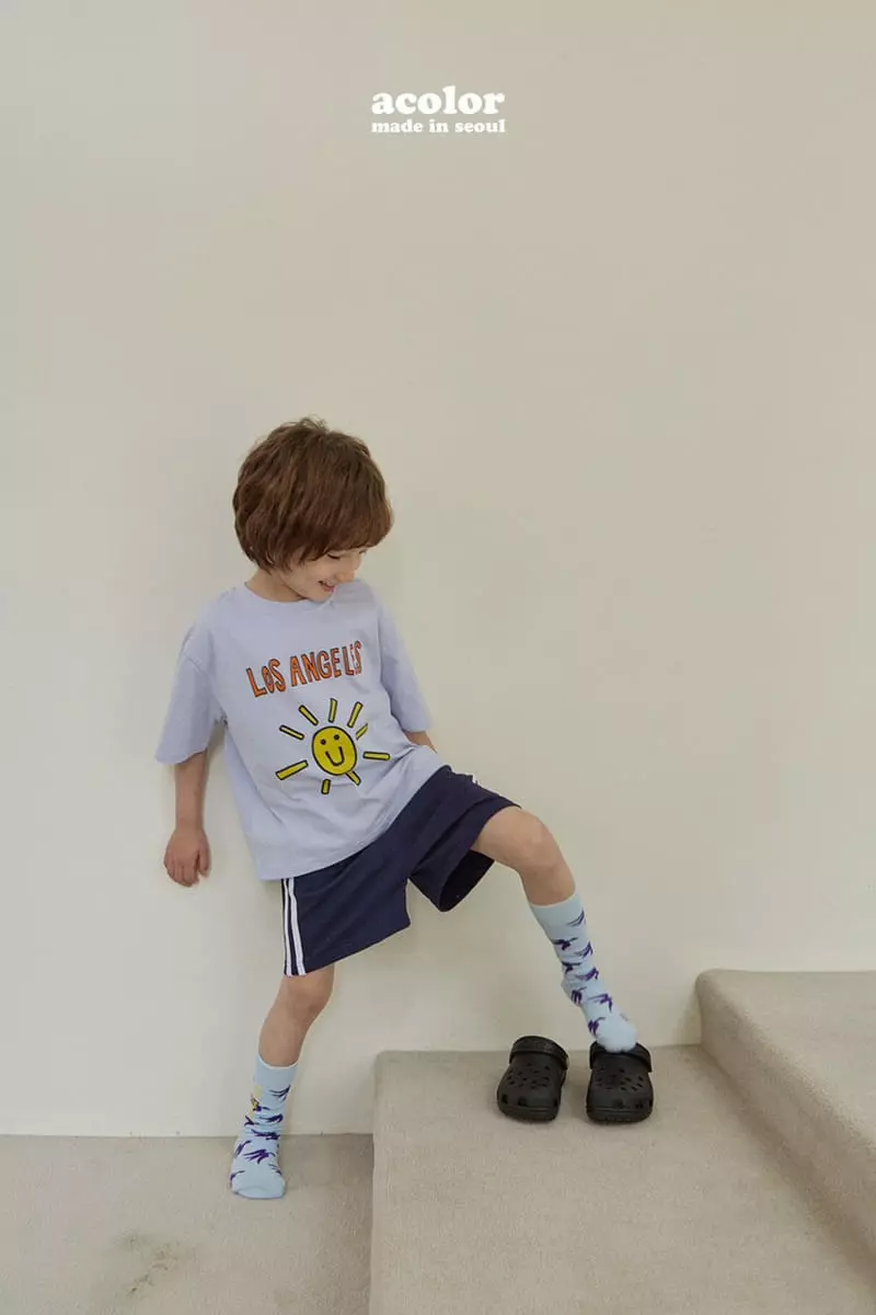 Acolor - Korean Children Fashion - #Kfashion4kids - Side Shorts - 5