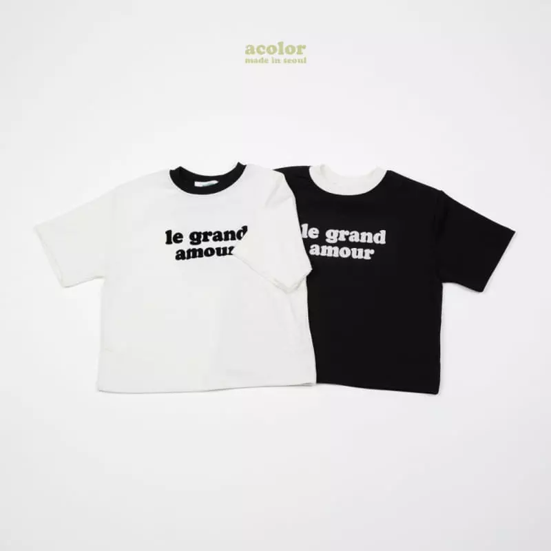 Acolor - Korean Children Fashion - #childrensboutique - Amor Tee