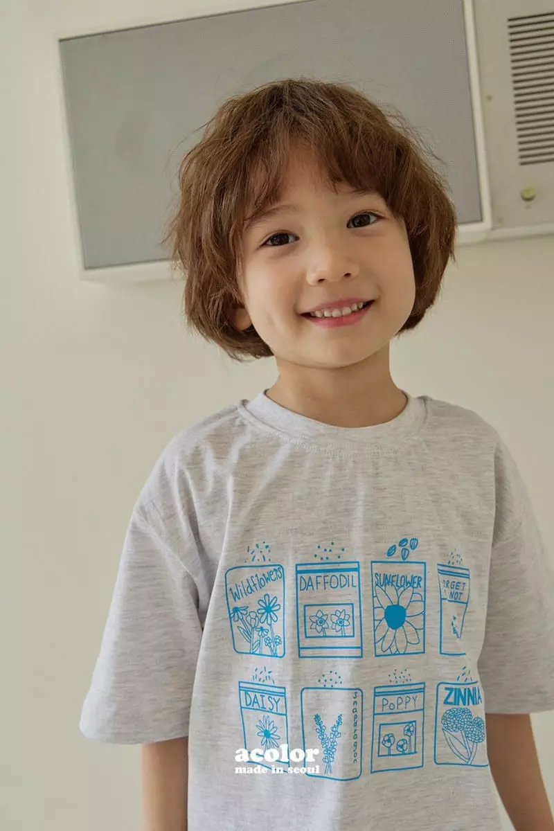 Acolor - Korean Children Fashion - #childrensboutique - Seed Tee - 11