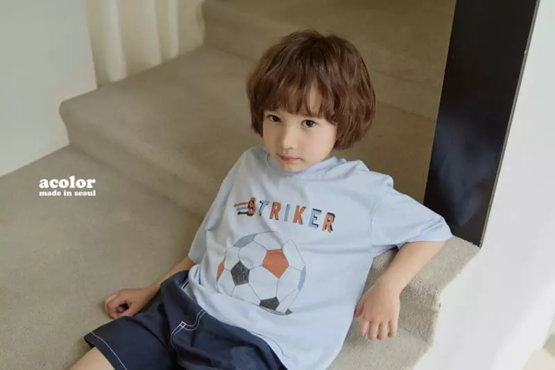 Acolor - Korean Children Fashion - #childrensboutique - Soccer Ball Tee - 9