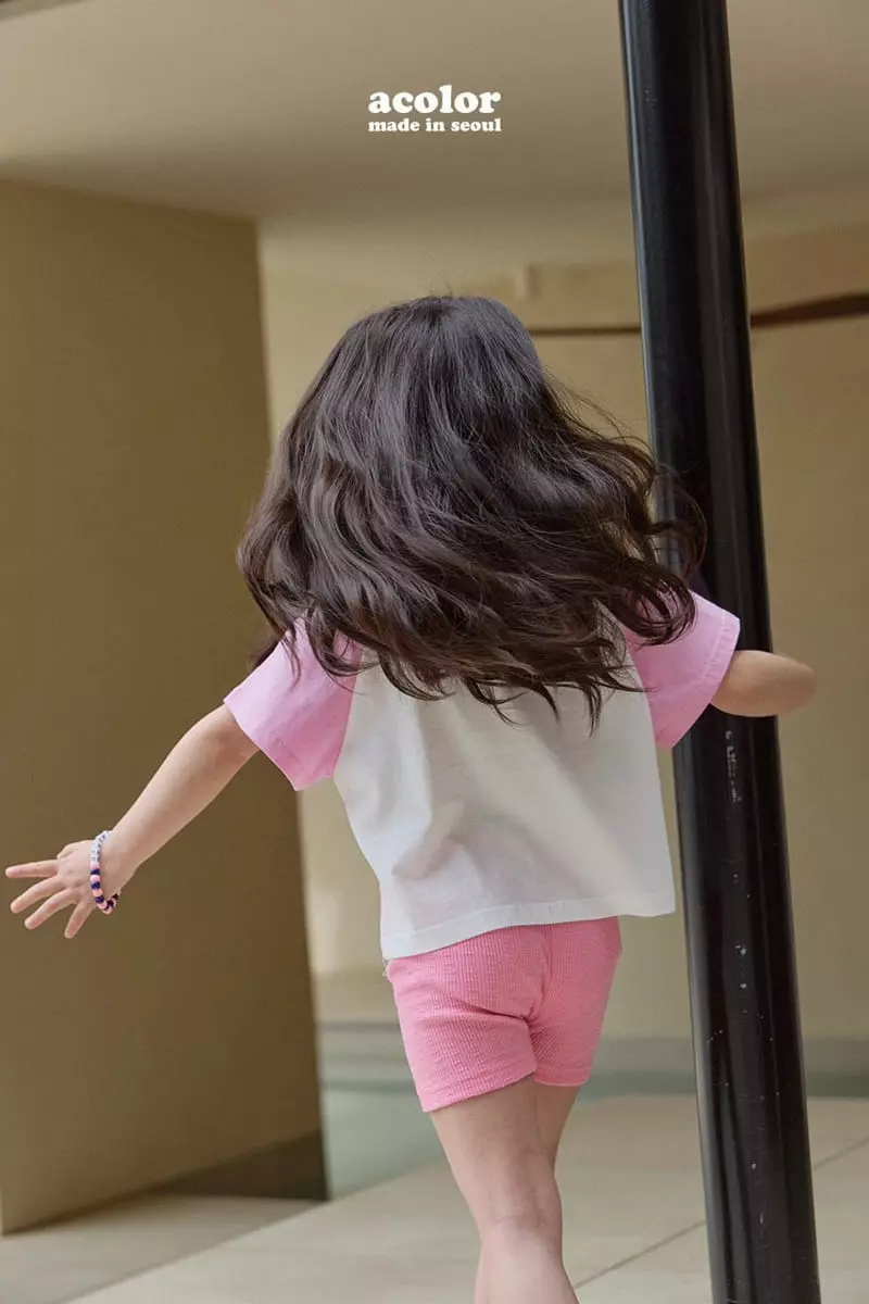 Acolor - Korean Children Fashion - #designkidswear - Logo Shorts - 11