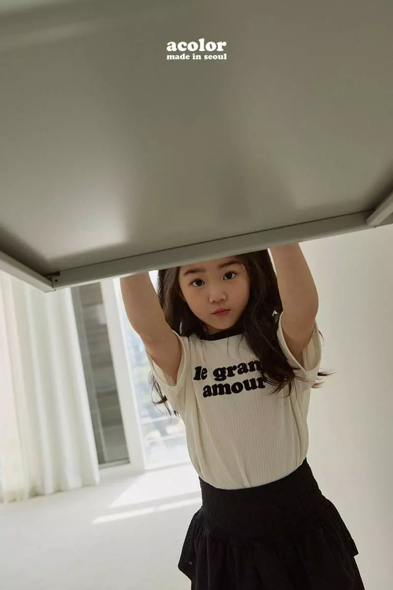 Acolor - Korean Children Fashion - #designkidswear - Cancan Skirt Pants - 10