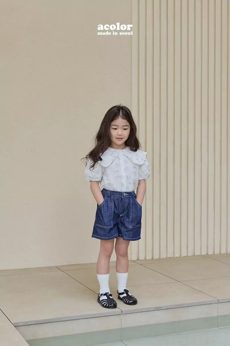 Acolor - Korean Children Fashion - #childrensboutique - Cats Blouse - 4