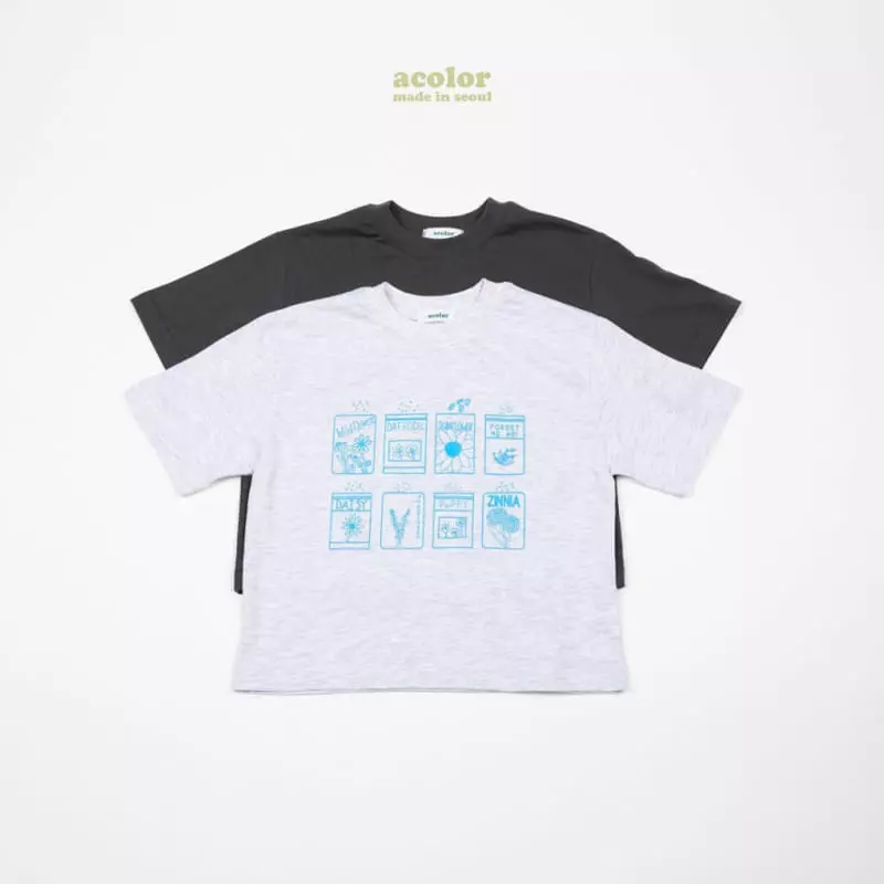 Acolor - Korean Children Fashion - #designkidswear - Seed Tee - 12
