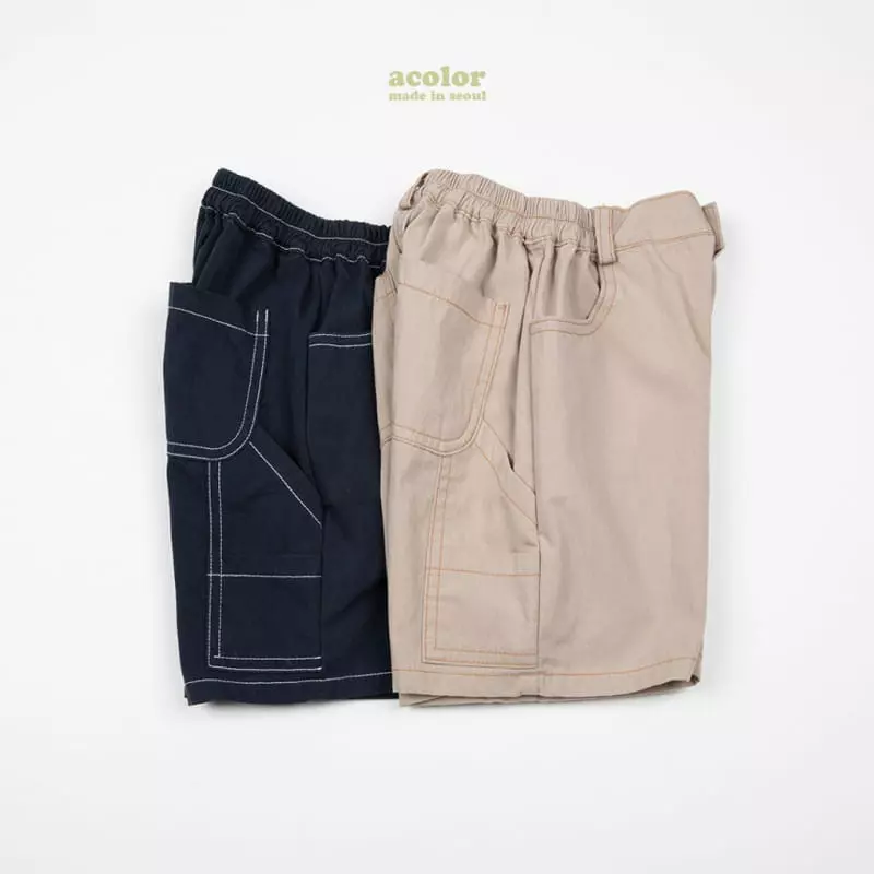 Acolor - Korean Children Fashion - #discoveringself - Hamer Shorts