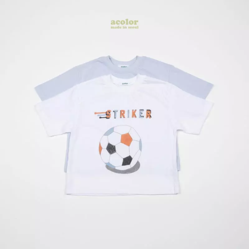 Acolor - Korean Children Fashion - #fashionkids - Soccer Ball Tee - 12