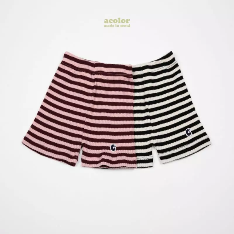 Acolor - Korean Children Fashion - #kidzfashiontrend - Chocolate Shorts