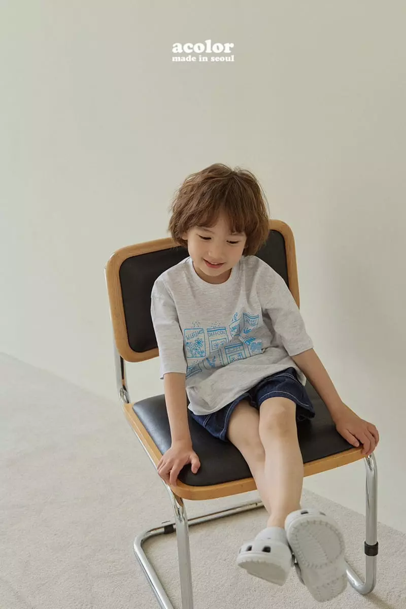 Acolor - Korean Children Fashion - #littlefashionista - Seed Tee - 5