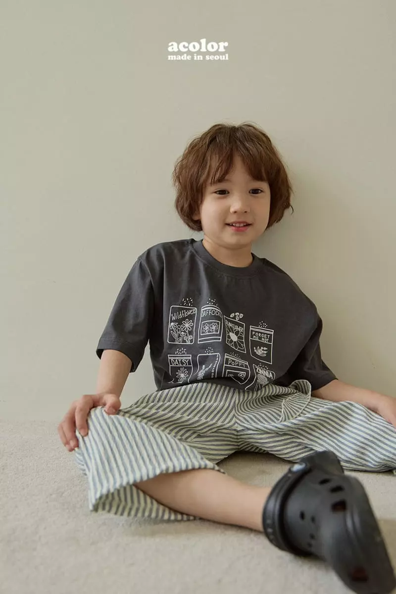 Acolor - Korean Children Fashion - #magicofchildhood - Seed Tee - 6