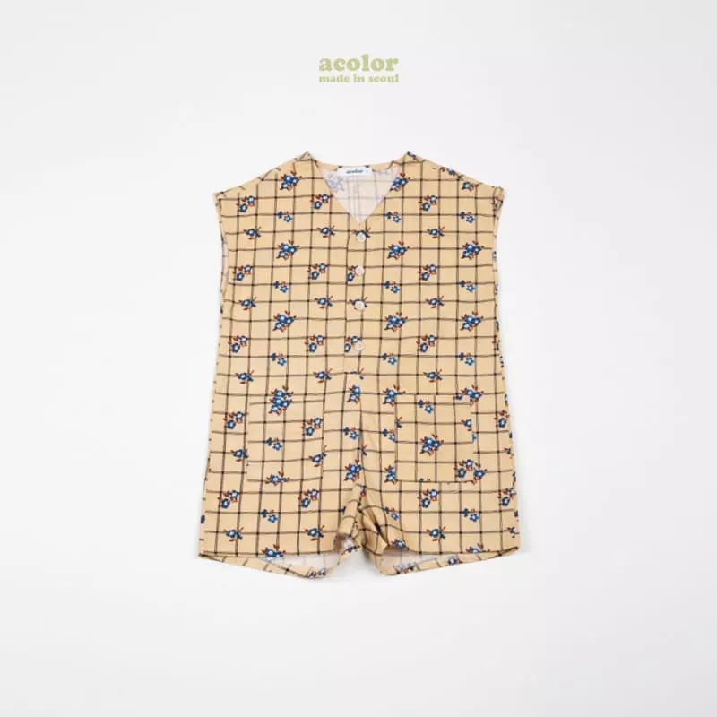 Acolor - Korean Children Fashion - #prettylittlegirls - Butter Jumpsuit - 12