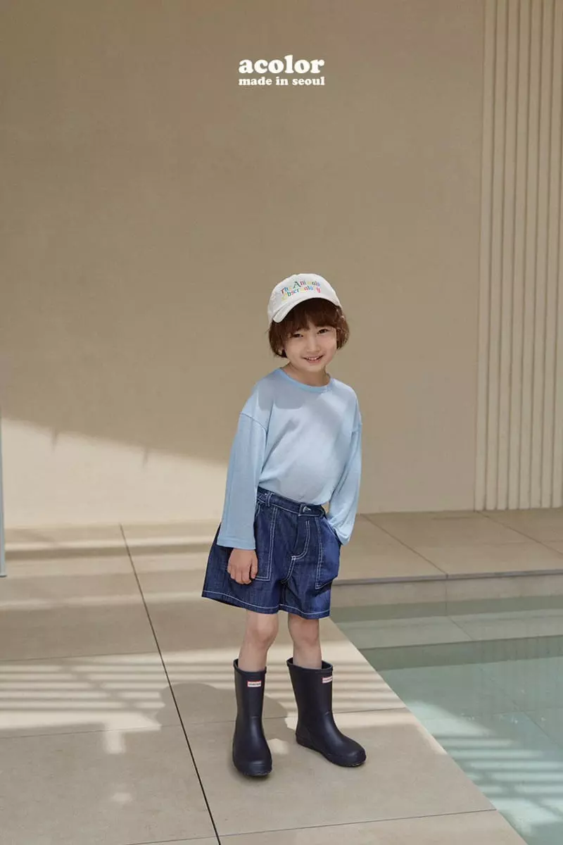 Acolor - Korean Children Fashion - #toddlerclothing - Linen Jeans - 10