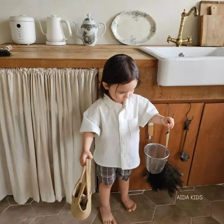 Aida - Korean Children Fashion - #magicofchildhood - Washing Shorts