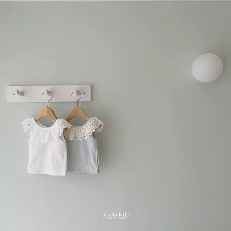 Aladin - Korean Children Fashion - #childofig - Wing Frill Sleeveless - 4