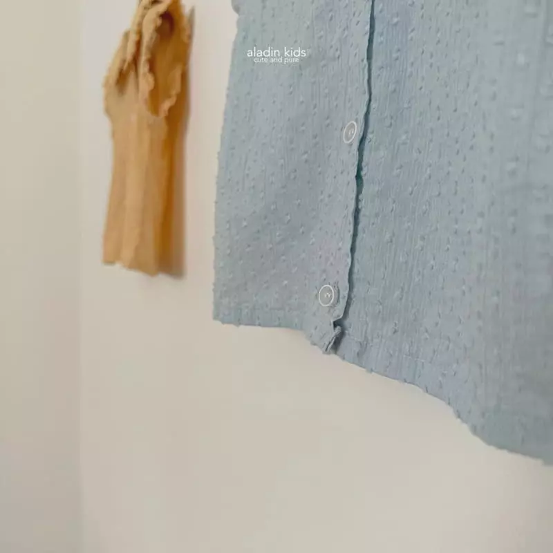 Aladin - Korean Children Fashion - #fashionkids - Collar Flower Blouse - 6