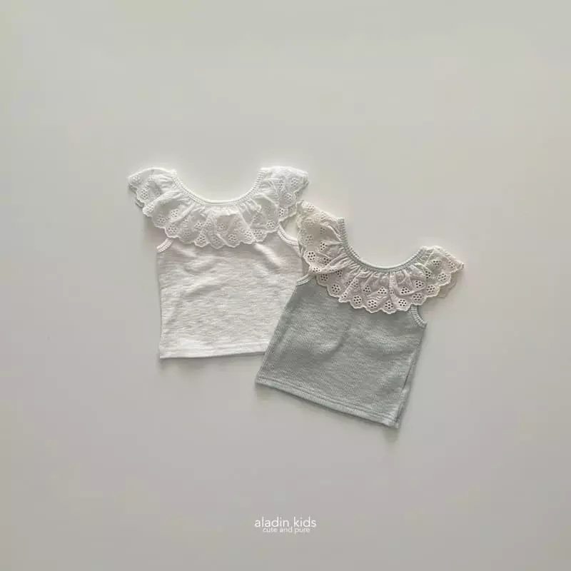Aladin - Korean Children Fashion - #fashionkids - Wing Frill Sleeveless - 7